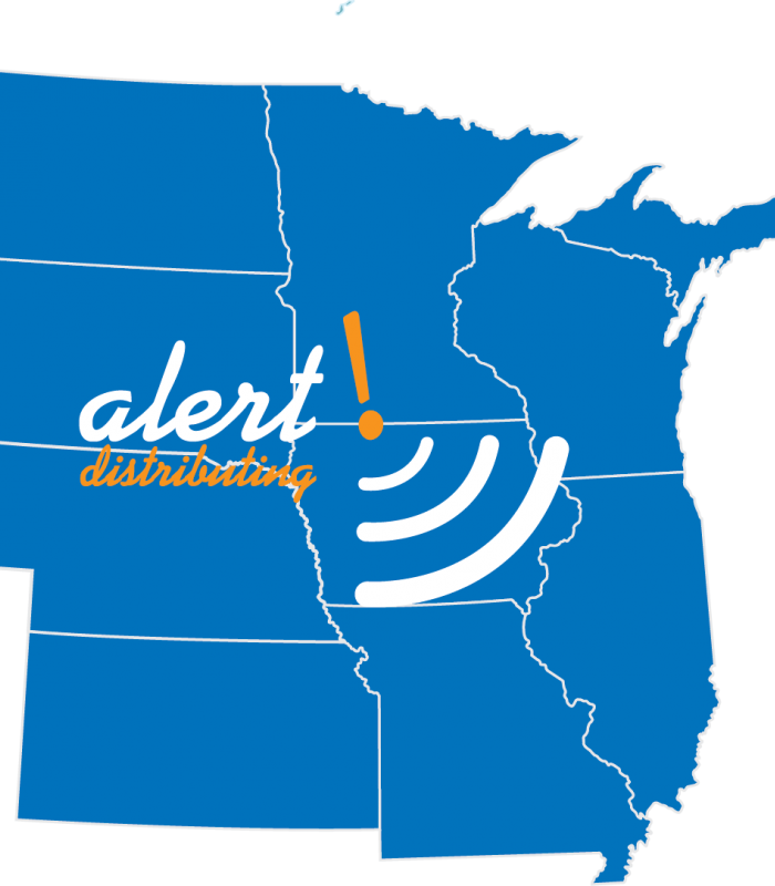 Alert Distributing Coverage Map Alert Distributing Coverage Map